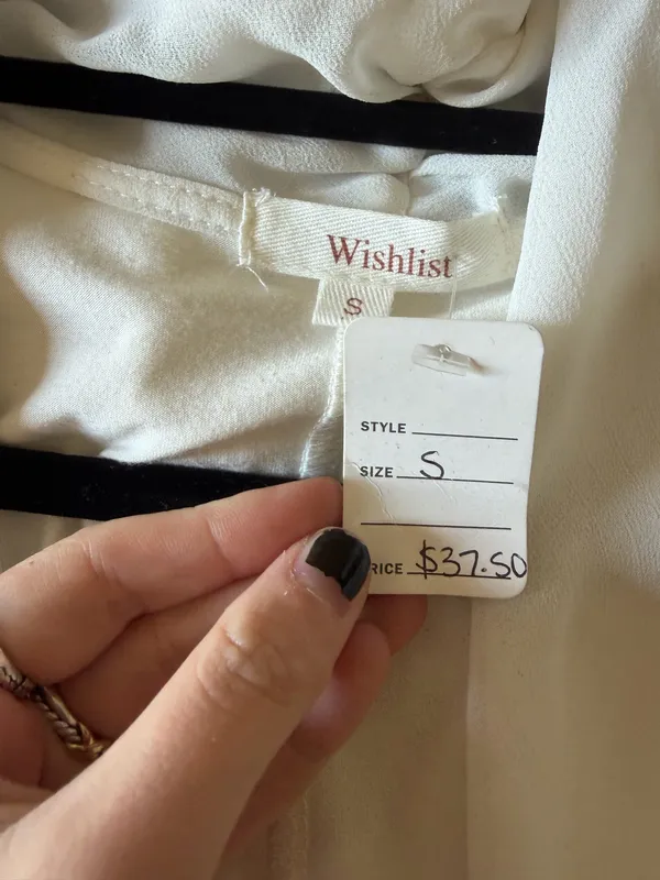 Wishlist White Bodysuit - Image 2