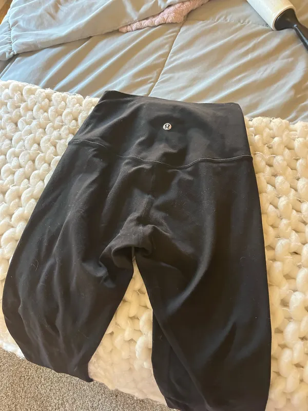 Black Lululemon Align Leggings 25" - Image 2
