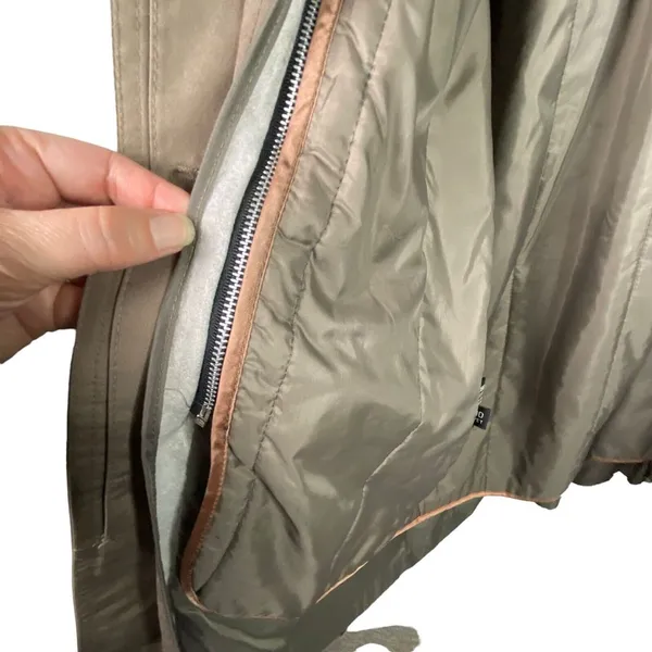 London Fog Women's Trench Coat Rain Jacket removable 3M‎ Thinsulate liner Sz 10P - Image 10