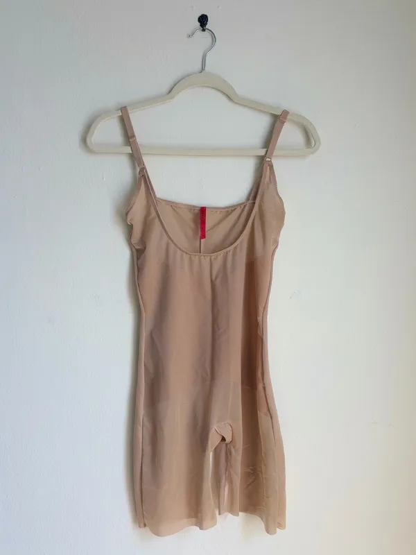 Spanx Open-Bust Mid-Thigh Bodysuit - Image 2