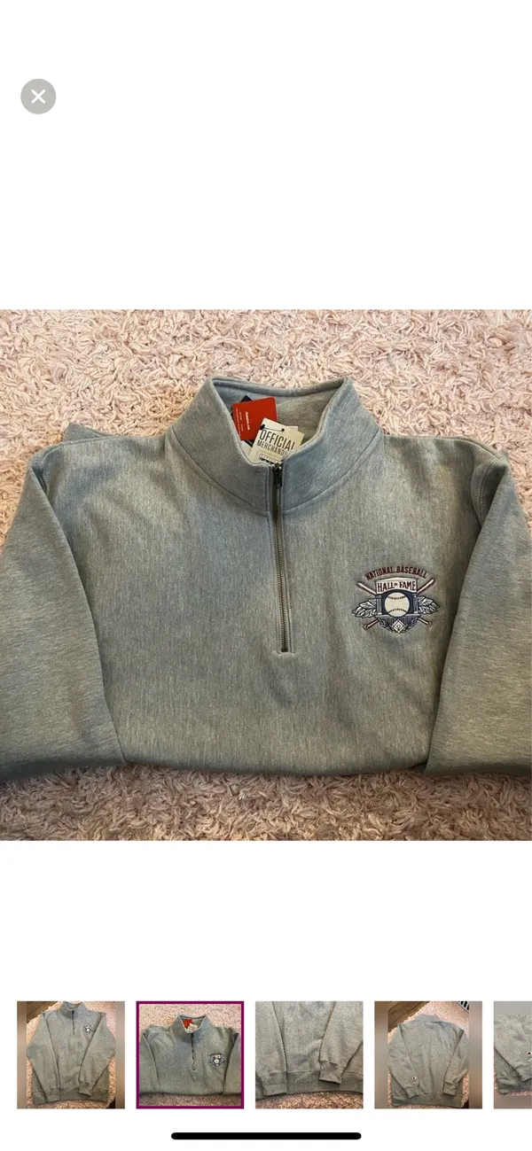 NWT Champion National Baseball Hall of fame sweatshirt size XL - Image 2