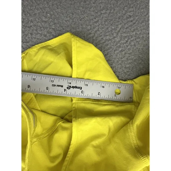 Lululemon Hotty Hot Shorts Low Rise 4" Sonic Yellow Athletic Athleisure Women 6 - Image 7