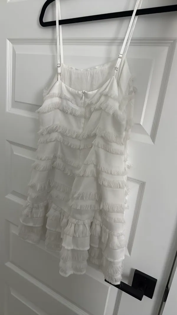 Princess Polly White Mini Dress - Image 4