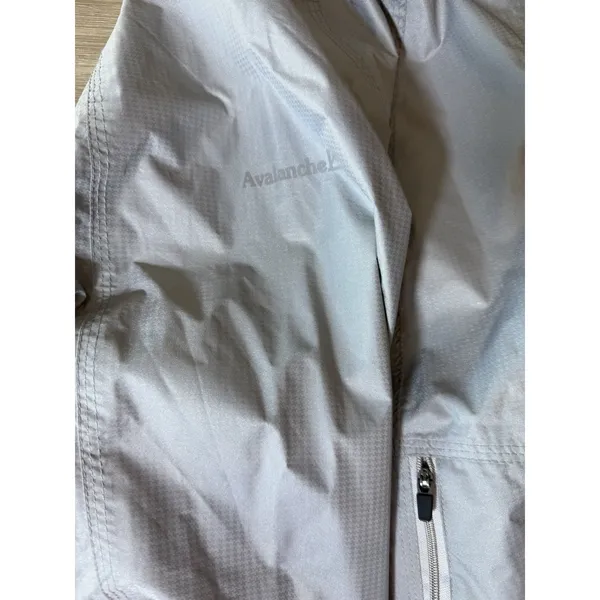EUC: Avalanche Women Weather Shield Small Waterproof Jacket Gray/Silver‎ Active - Image 16