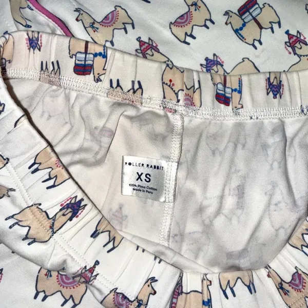 Roller Rabbit Pal Paca Polo Pajama set size XS - Image 7