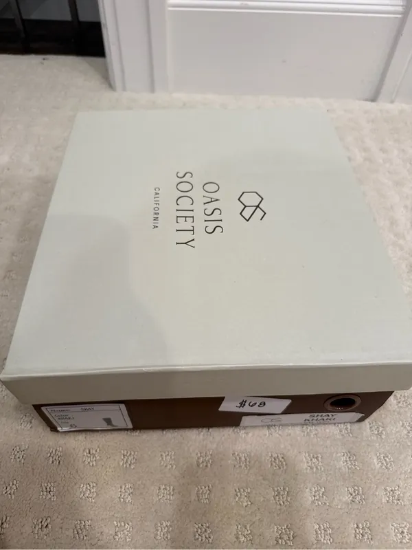 Oasis Society Shay Khaki Knee High Stiletto Boots Pointed Toe Size 6 NIB - Image 2