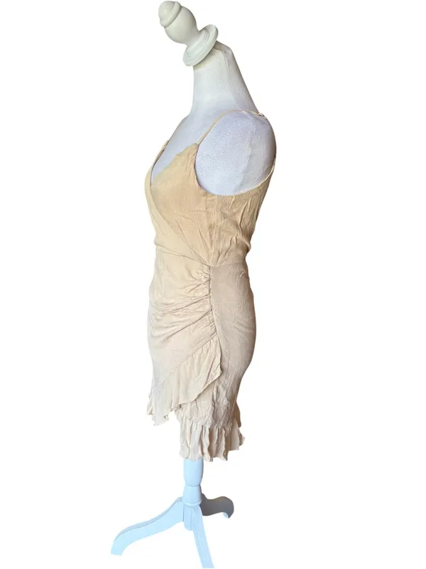 Lovers and Friends Nat Mini Dress In Sand Womens Size XS NEW With Tags - Image 5