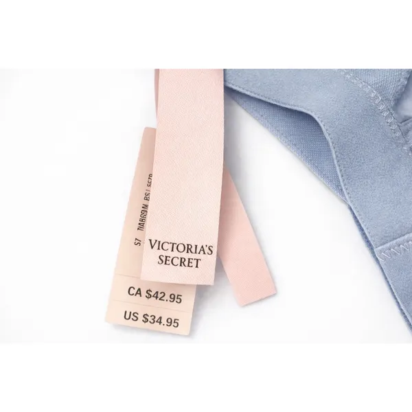 Victoria’s‎ Secret Logo Bralette M Blue Heather NWT - Image 11