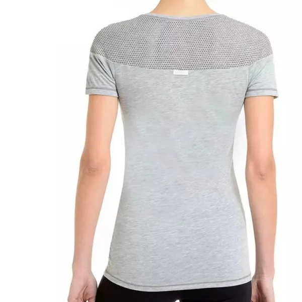 2(X)IST Mesh Shoulder Jersey Active top Gray - Image 3
