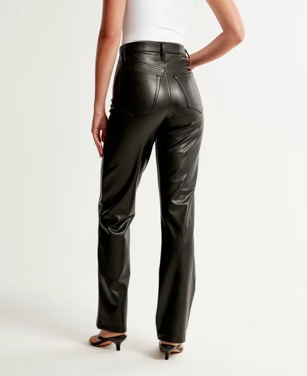 Abercrombie Vegan Leather Pants - Image 2