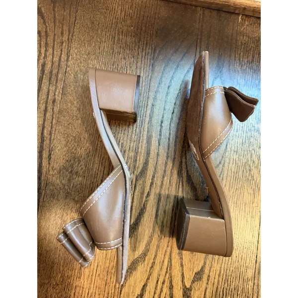 Schutz Brienne Heeled Bow Sandal Women's Size 7B - Image 6