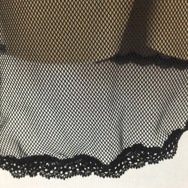 Victoria's Secret Very Sexy Black Sheer Open Front Lace Top Sleep Dress S - Image 3