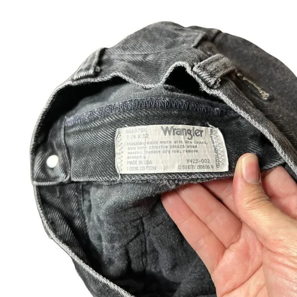 Vintage Wrangler Women’s High Waisted Black Jeans‎ - Image 10
