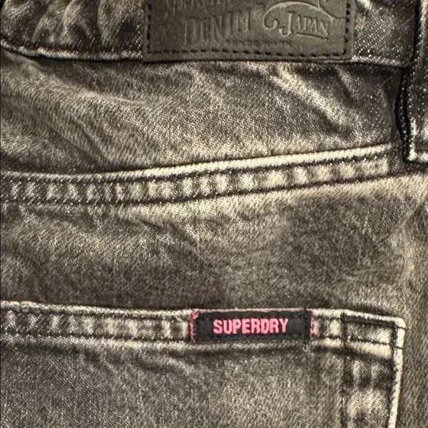Superdry Vintage Wide Jean Lenox Grey 26/30 NWT - Image 7