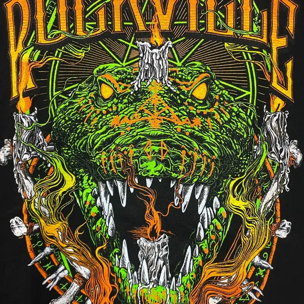 Welcome to Rockville Music Festival T-Shirt Medium - Image 4