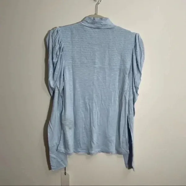 7 for all mankind smocked mock neck  Size Medium   - Image 3