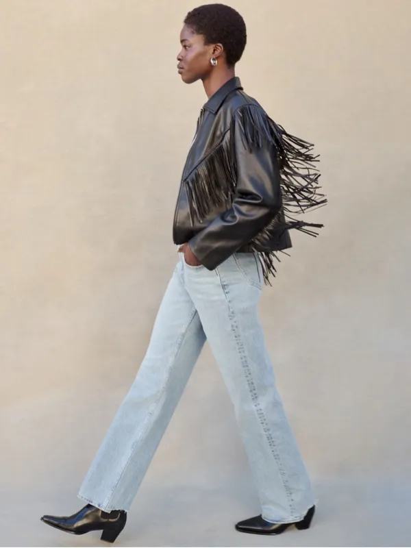 Abercrombie and Fitch 90s Relaxed Jeans Light Wash High Rise - Image 2