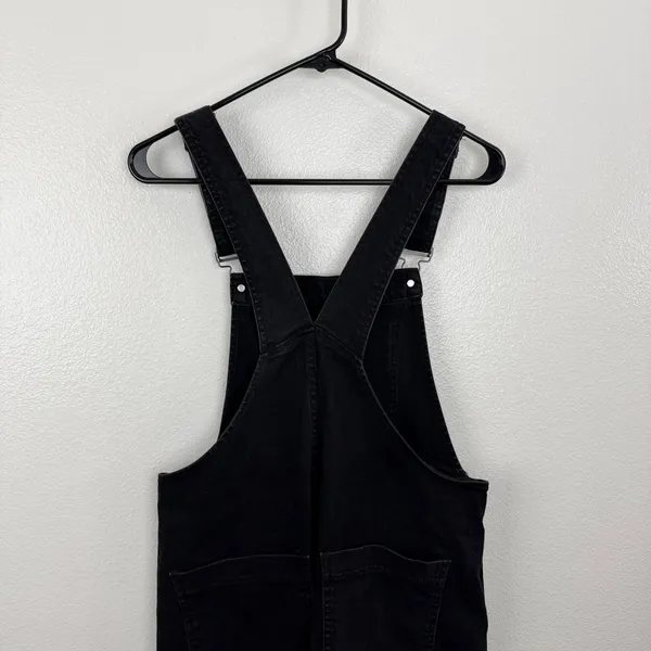 J.Crew Overalls Womens Small Black Denim Utility Casual Workwear Dungarees - Image 6
