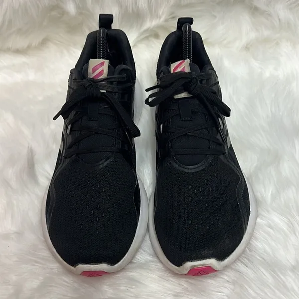 Adidas‎ Edgebounce Black Silver Metallic Size 10.5 A19 - Image 2