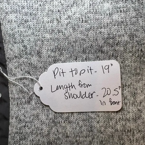 Lululemon Its Fleecing Cold Zip Up Jacket Heathered White Gray Women Size 6 EUC - Image 14