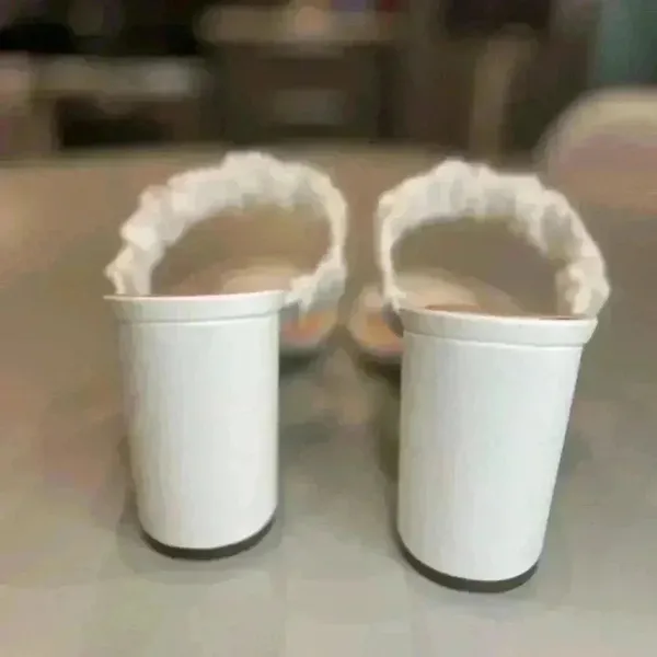 Unisa Womens Cyla‎ Slide Sandal - White - Image 6