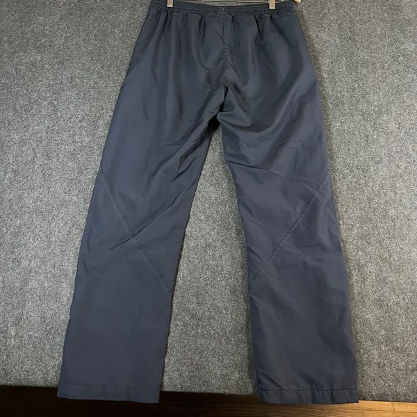Adidas Womens Navy Pink Stripe Mesh Lined Track Pants 116799 Size M - Image 2