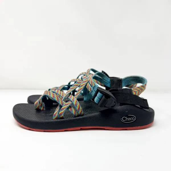 Chaco ZX2 Yampa Fiesta Rainbow Sandals Multicolor Womens Size 8 - Image 4