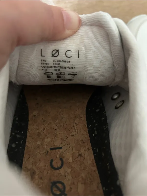 Women's Classic White Lace-Up Sneakers - Image 6