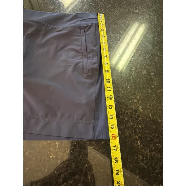 Athleta Performance Skort Navy Sz 8 Athletic Pockets Skirt Shorts Golf Tennis - Image 9