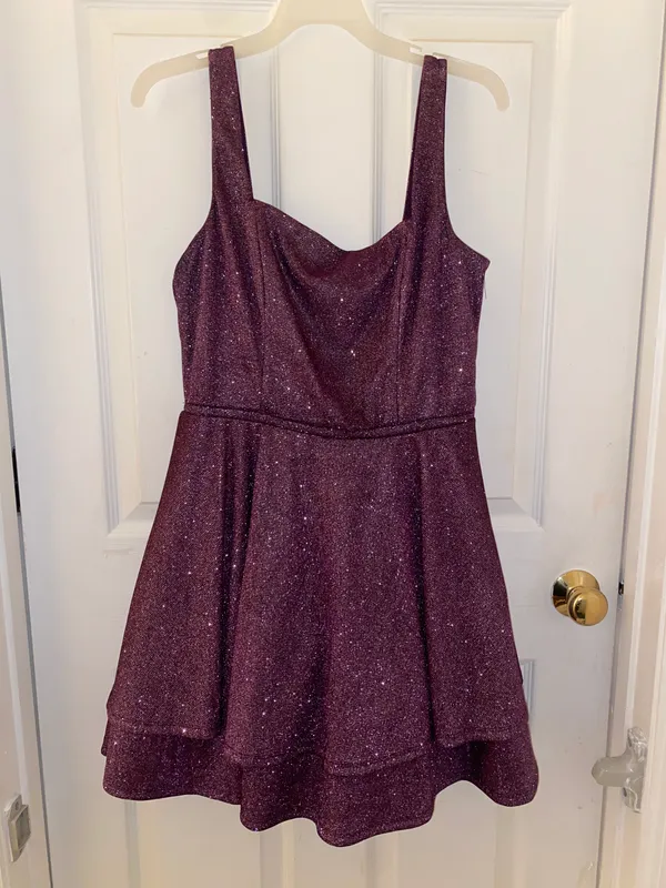City Triangles Purple homecoming dress - Image 2