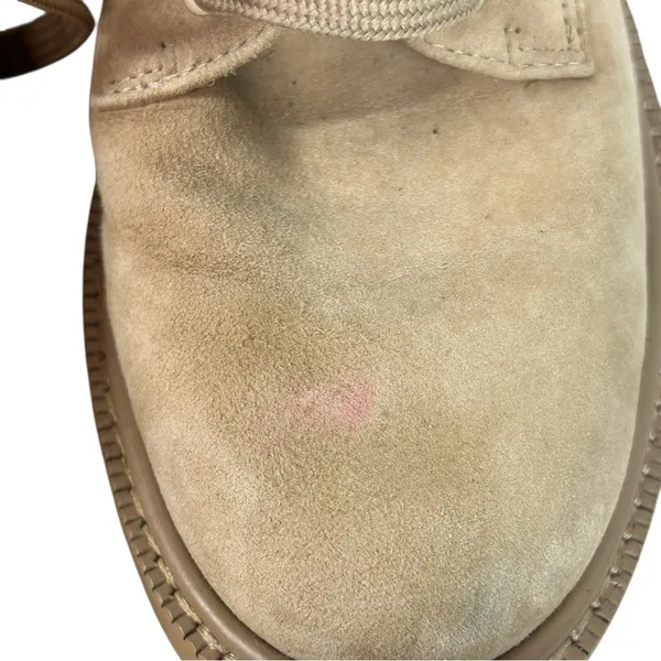 Sam Edelman Lydell Tan Suede Combat Boots Women’s 8 Lug Sole Neutral Fall Boots - Image 4