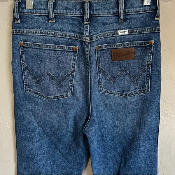 Wrangler Modern High Rise Bootcut Denim Jeans‎ - Image 7