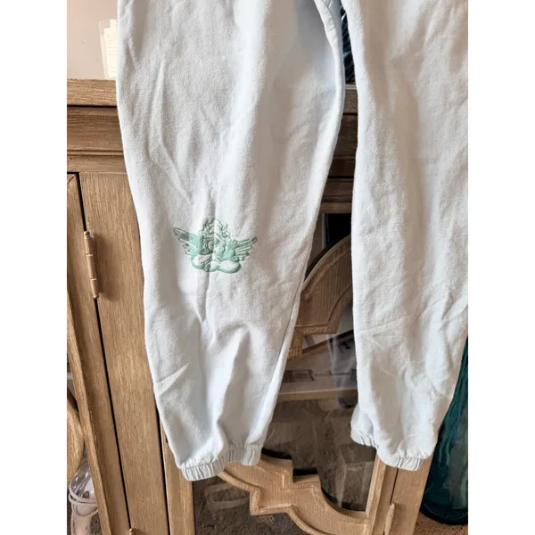 Boys Lie Sweatpants Womens Light Blue Size‎ Medium Cupid's Liquor Box Store - Image 5
