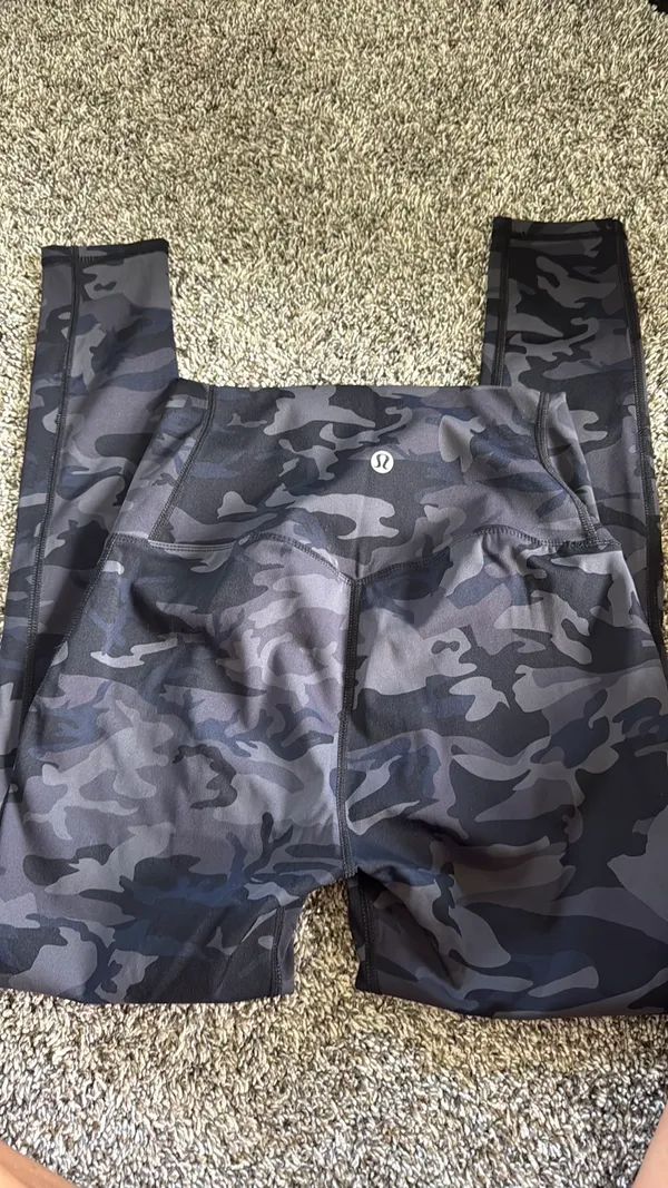 Dark Camo Lululemon Leggings - Image 2