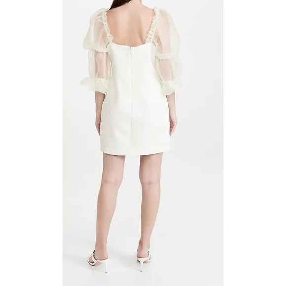 Amanda Uprichard White Tia Dress - Image 7