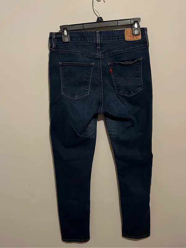 Levi's Dark Indigo Women's Skinny Jeans - Image 2