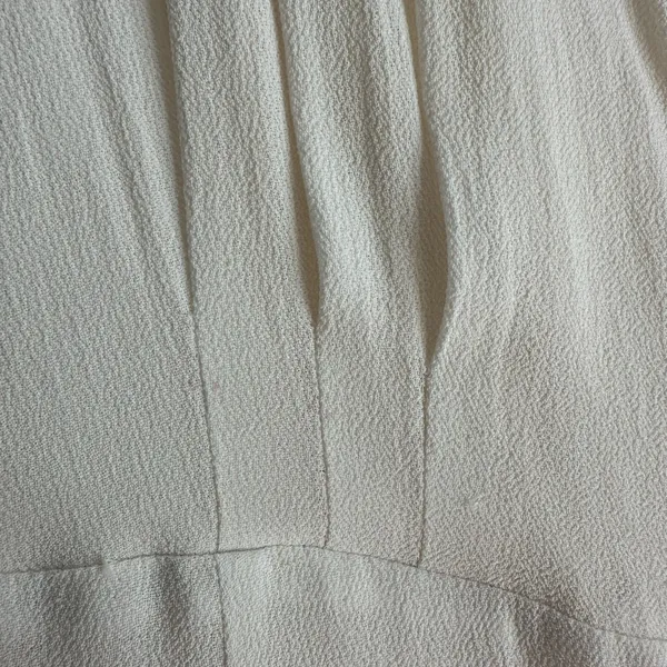 Reformation‎ Winslow Wrap Dress White Ivory Size S - Image 9