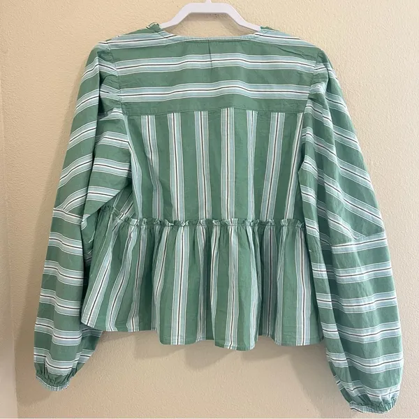 NEW Free People Brunch Babe Blouse Sz M - Image 6