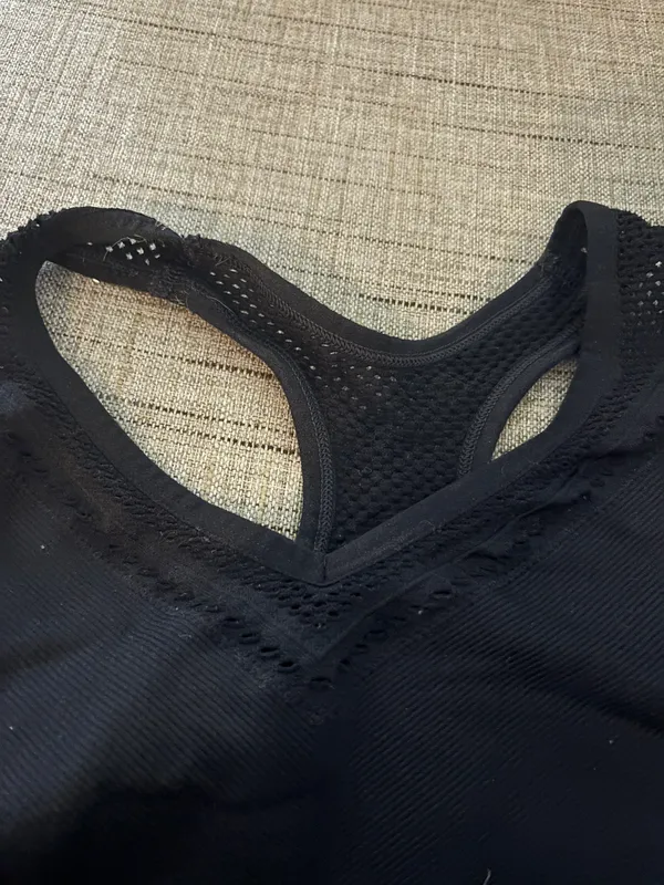 Target Brand Black Sports Bra M - Image 3