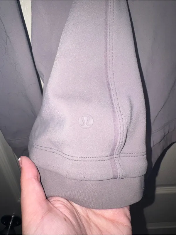 lululemon athletica Women's Hooded Zip Vintage Define Jacket in Mauve Gray - Image 6