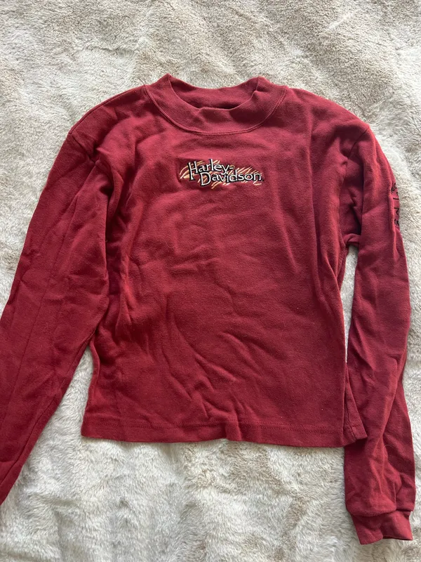 Harley-Davidson Vintage Long Sleeve Shirt - Image 4