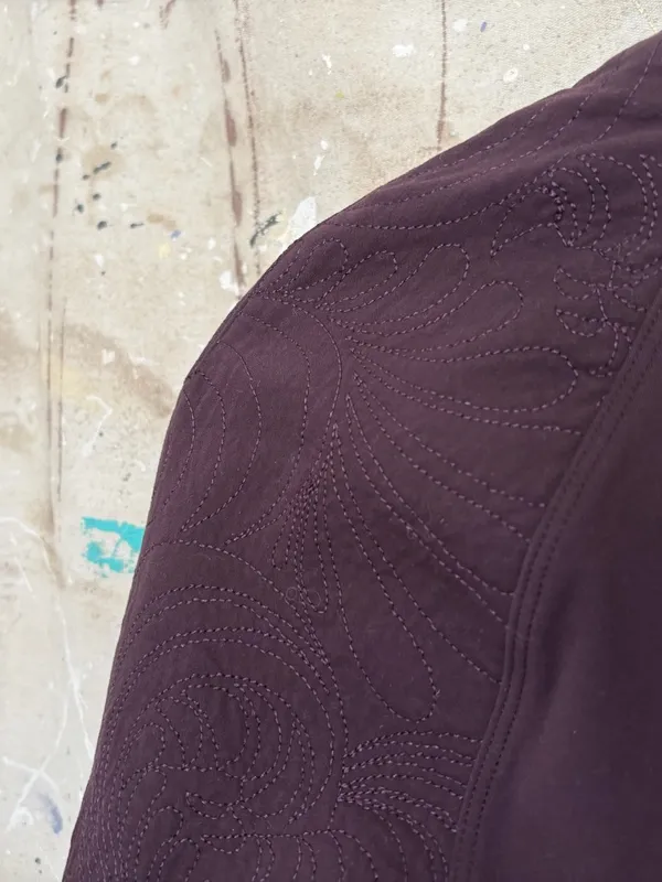 Lululemon Toasty Tech 1/2 Zip, Black Cherry - Image 5