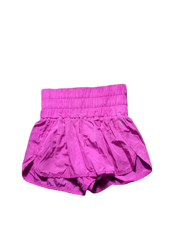 Free People High-Rise Smocked-Waist Running Shorts Size Small - Image 2