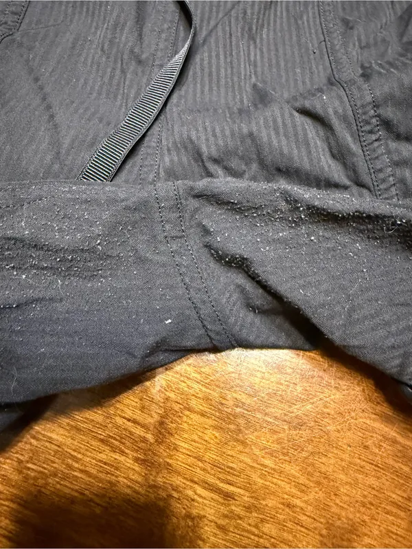 Lululemon Dance Studio Joggers black size 8 cuffed Logo Pants - Image 3