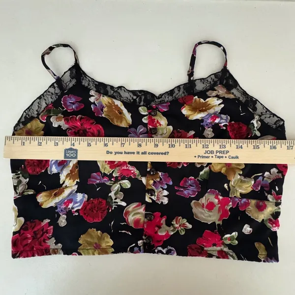 Rare Envy Me Y2K Floral Camisole Fairycore Roman Goth Dark Coquette Aesthetictic - Image 7