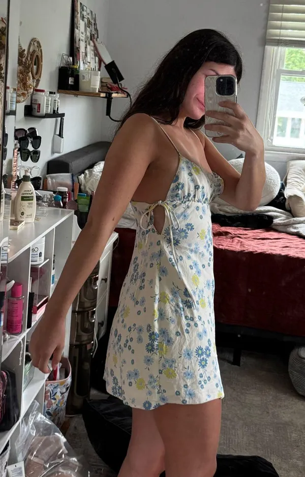 Zara mini floral dress - Image 2