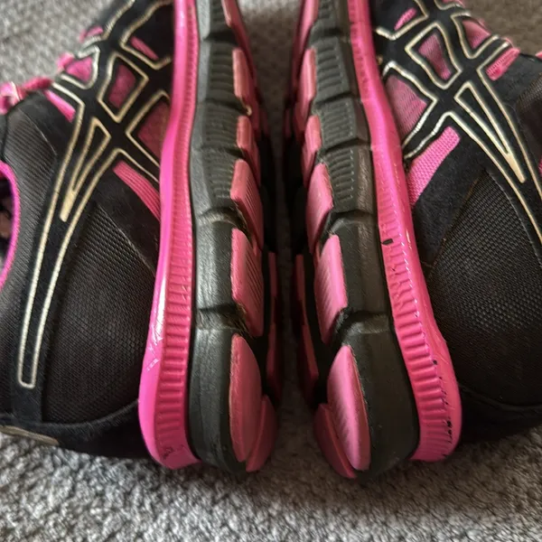 ASICS Gel Blur33 Black Pink Running Shoes‎ Women's Size 8.5 39.5 EU Trainers - Image 10