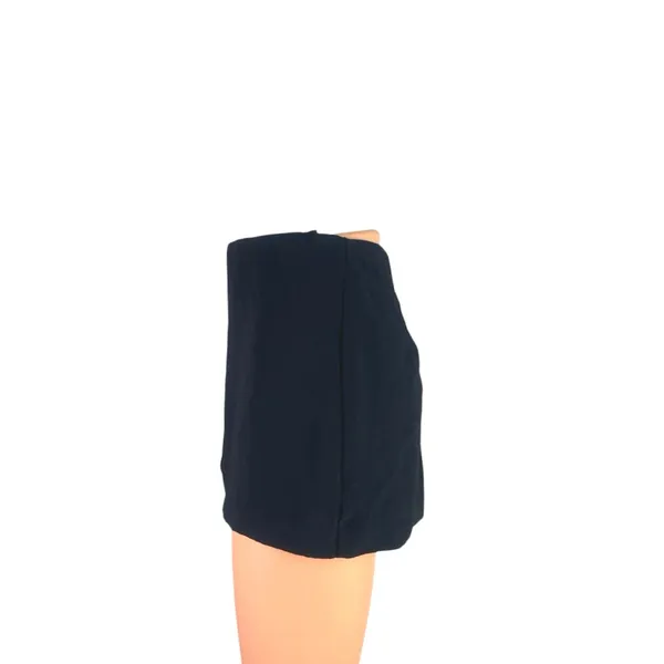 Amanda Uprichard Women's Black Zipper High Waisted A Line Mini Skirt Size XS - Image 2