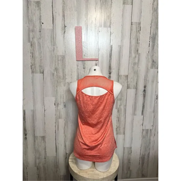 Orange work out tank top size large - Image 3
