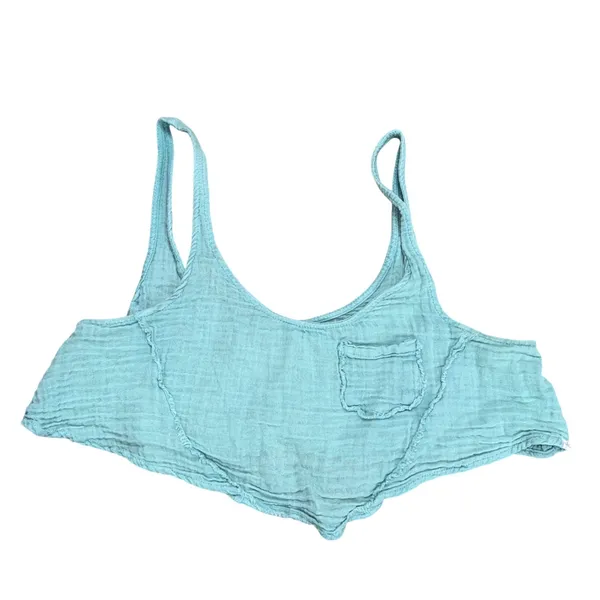 Out From Under Gauze Set Women Medium Blue Good Boho Jogger Cami 2 Piece - Image 3